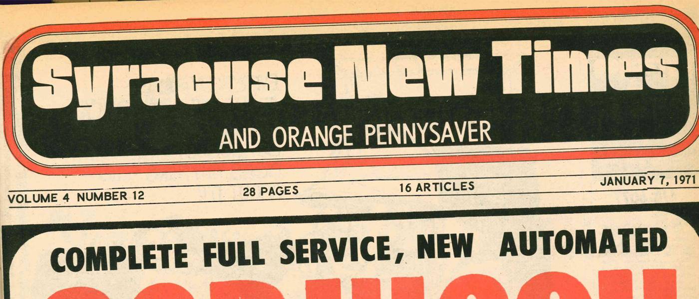Syracuse Newspaper - Syracuse New Times