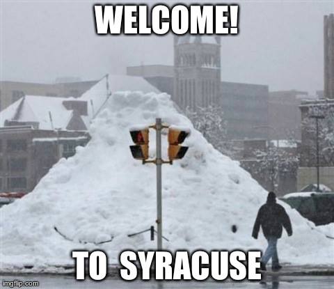 Winter Syracuse University 