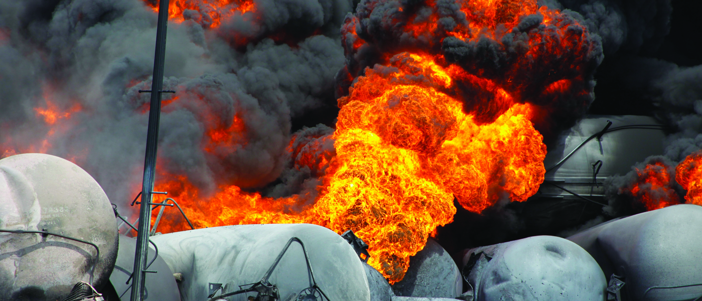 Train Crude Oil Explosion