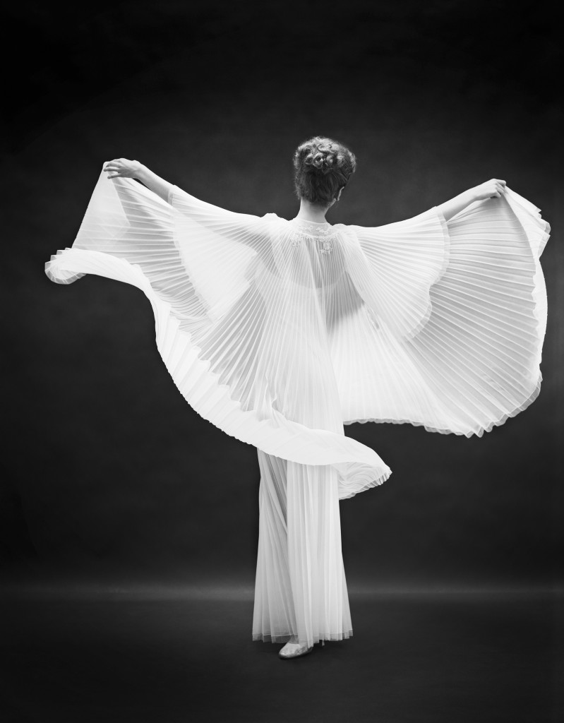 "Fashion" Model wearing a Vanity Fair gown  1952 © 2000 Mark Shaw