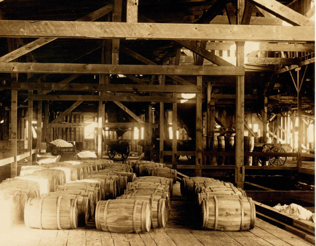 Barrels in warehouse. Photo: OHA