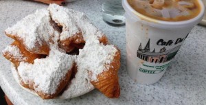 Beignet and Coffee. Photo by Christopher Malone. 