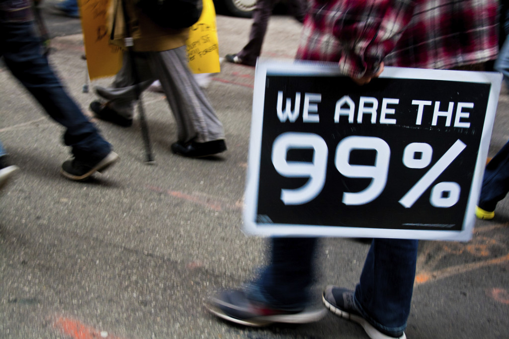 Law enforcement worked in the background to monitor and suppress the Occupy Wall Street movement.photo: thinkstock
