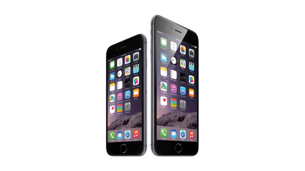 Apple's iPhone 6 (left) and 6 Plus (right). Image from www.forbes.com
