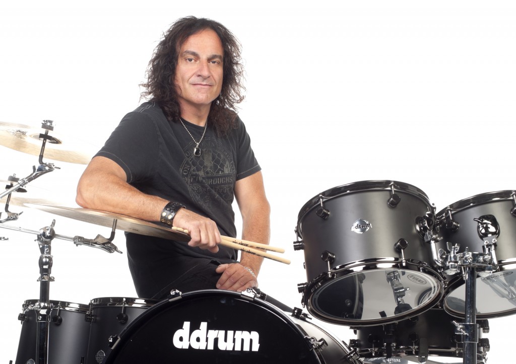 Vinny Appice photographed on 07/27/11 at sound Street Studios in Reseda. 