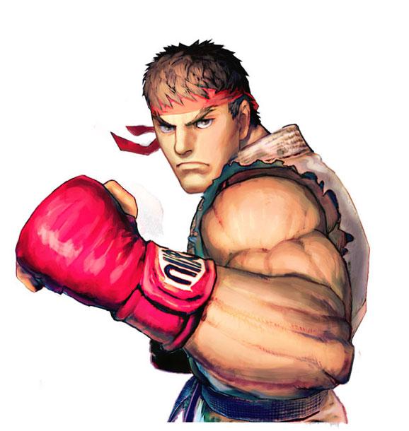 Ryu from Capcom’s “Street Fighter” series.