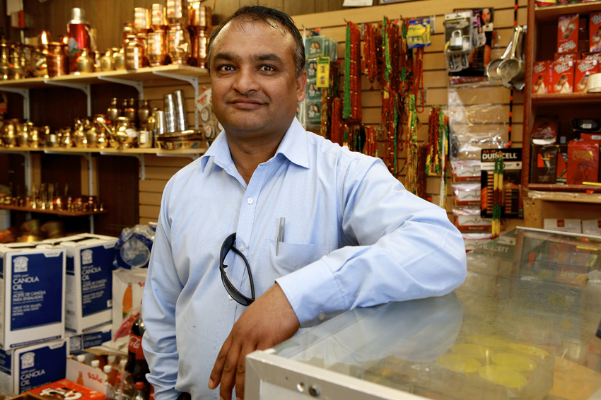 Jai Subedi, owner of the All Asian Store Michael Davis Photo | Syracuse New Times