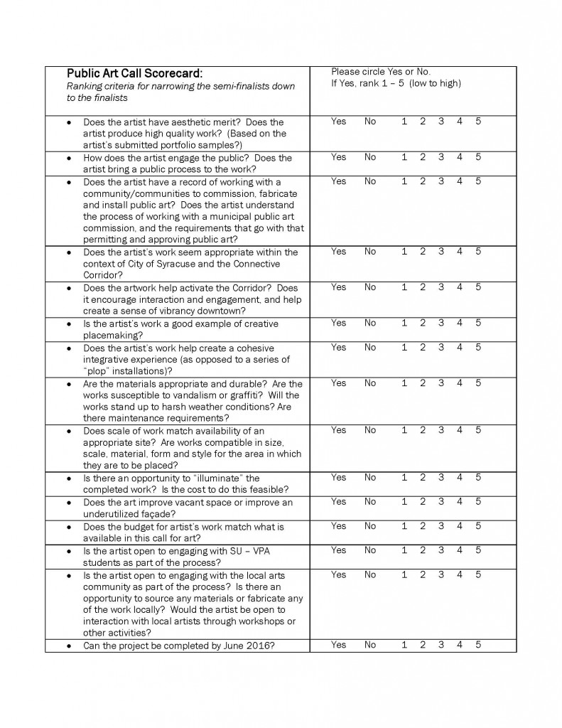 Ranking criteria - in table form for semi-finalist interviews[4]