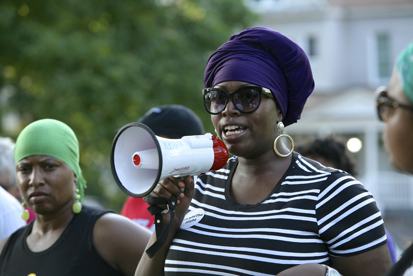 Organizers Victoria Coit (right) and Denise Odom (left). Michael Davis Photo | Syracuse New Times