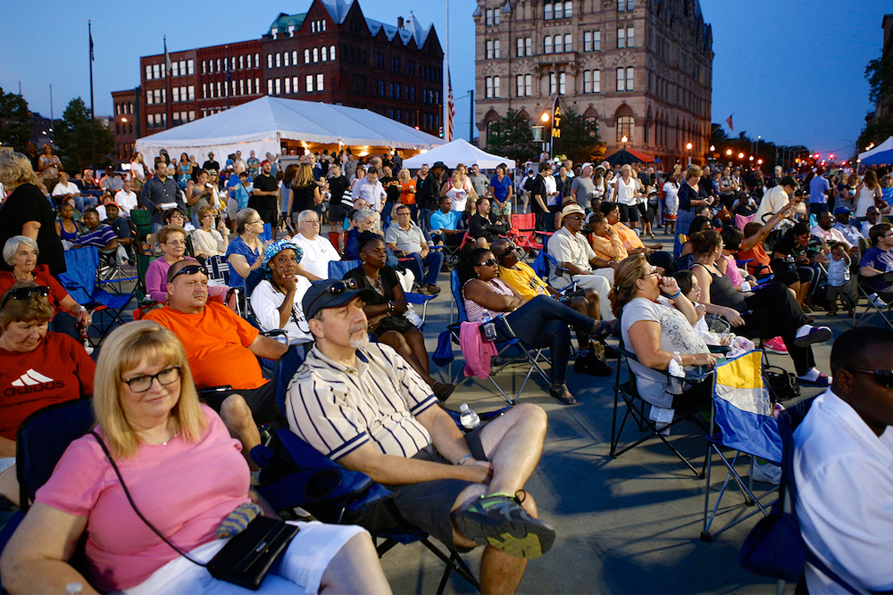 Jazz and Wine Fest in 2015. Michael Davis photo | Syracuse New Times