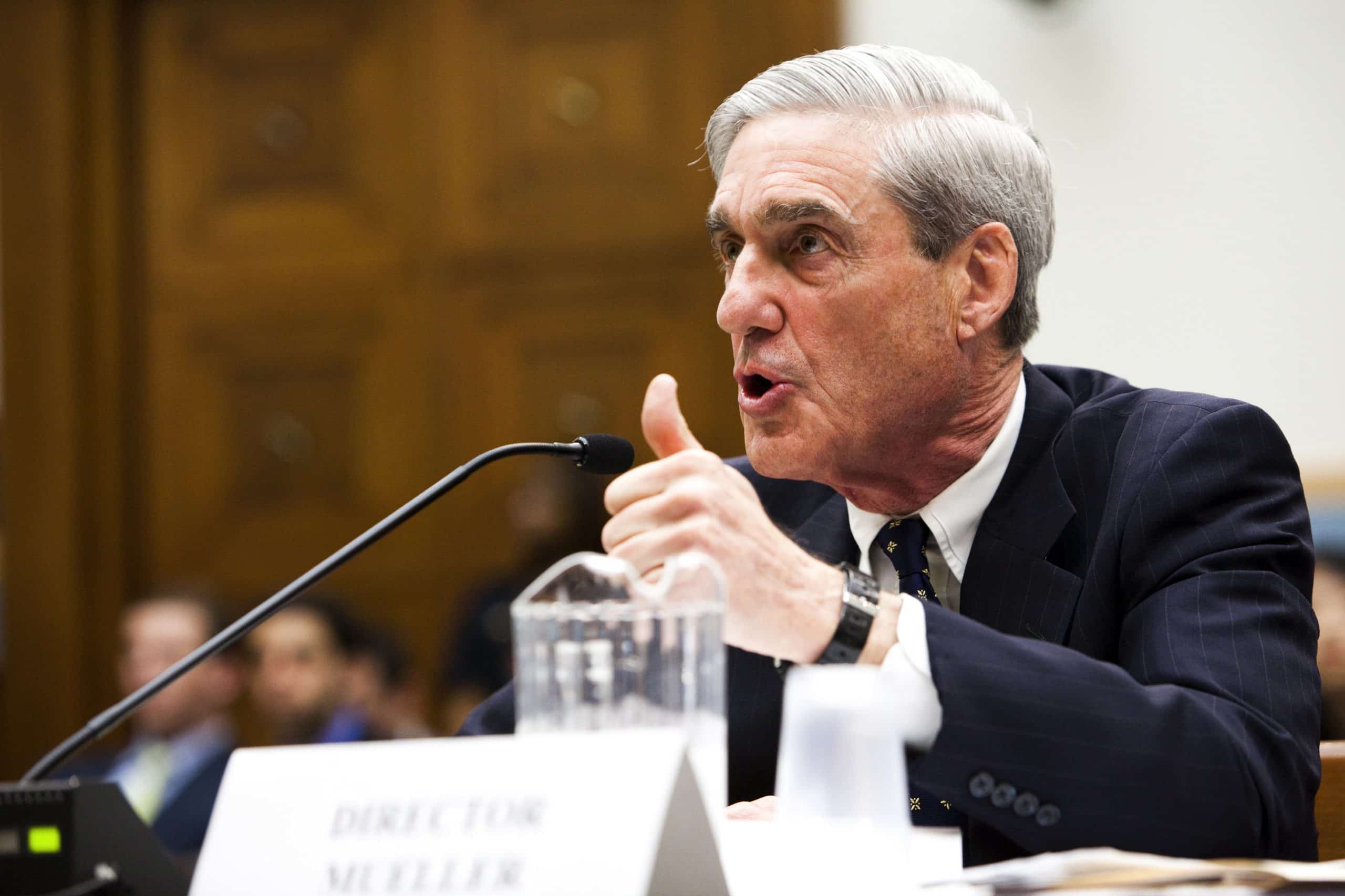 Then FBI Director, now special counsel, Robert Mueller testifying before the House Judiciary Committee in Washington, June 13, 2013.