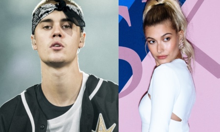 Justin Bieber, left, and Hailey Baldwin, right, announced they were engaged in early July 2018