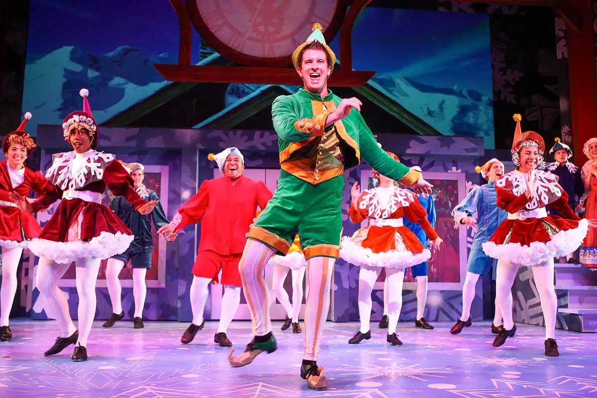 Review Merry Musical Elf Brings Tinsel Tidings To Syracuse Stage